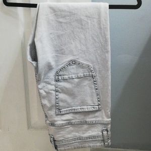 Mens light washed jeans
